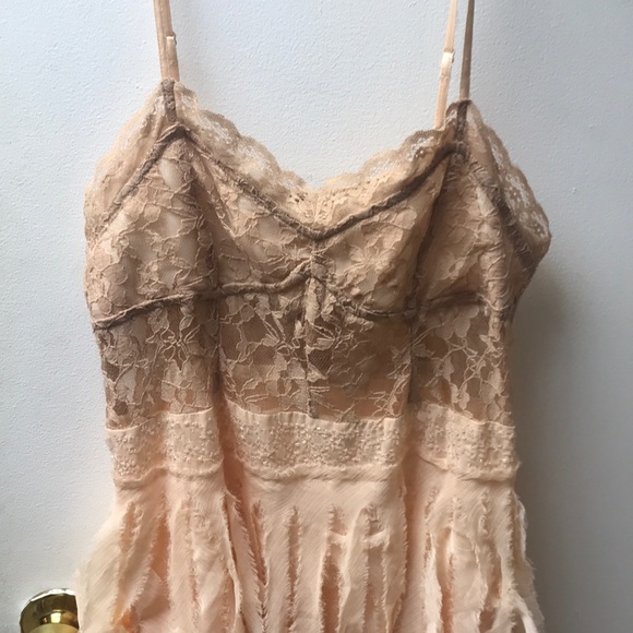 Free people sequin lace slip dress - Picture 3 of 5